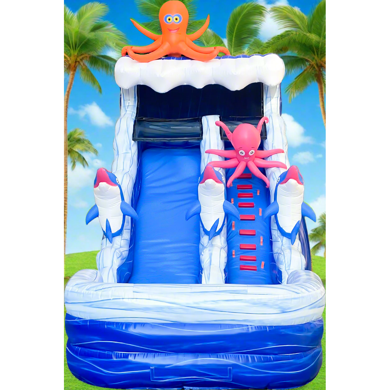 BIG WAVE - 22FT Ocean Adventure Detachable Slide